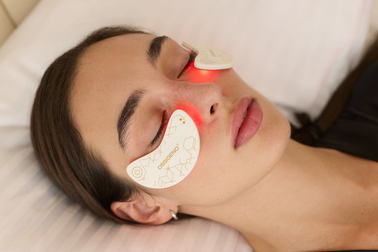 LumiWink LED göz pedi ile göz altı bakımı