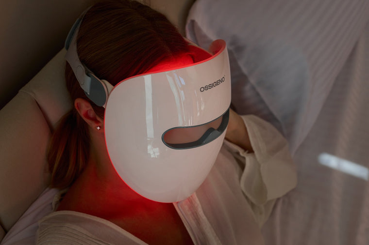 HyperBeam X LED maske ile kırmızı ışık terapisi