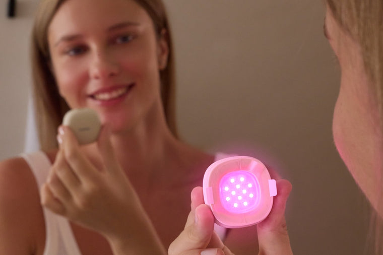 LiteButton AP24 LED patch ışıkları açık
